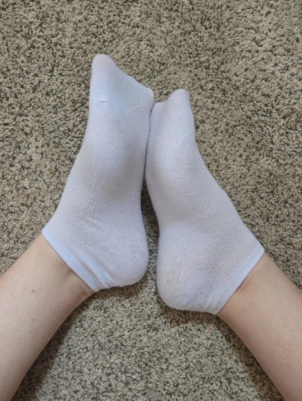 Classic White No-Show Women's Ankle Socks